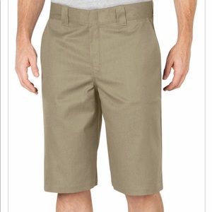 Khaki work shorts